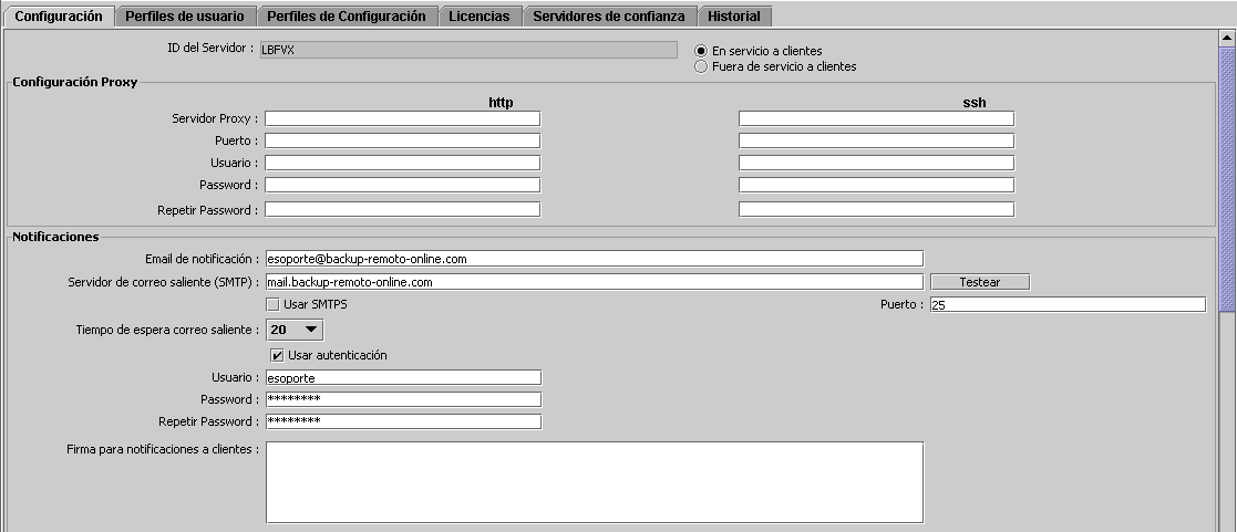 configuracion